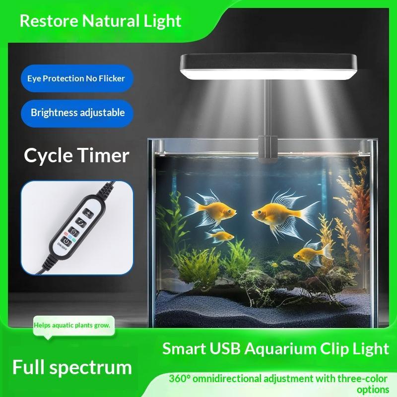 Planted Aquarium Cycling - Lampu Akuarium Tahan Air LED 360