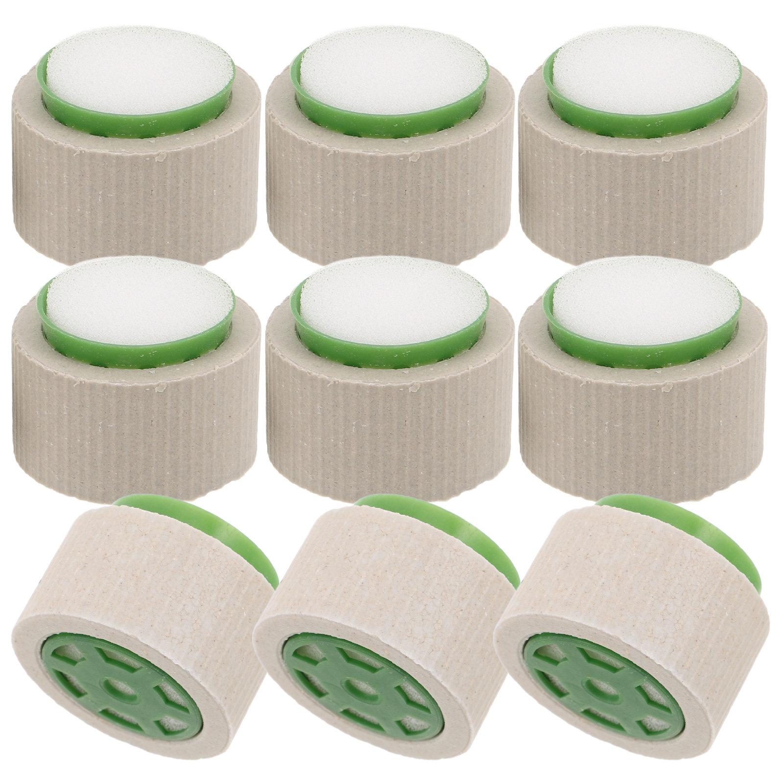 Aquarium Plant Rings - 9 Buah Cincin Keramik Penahan Tanaman