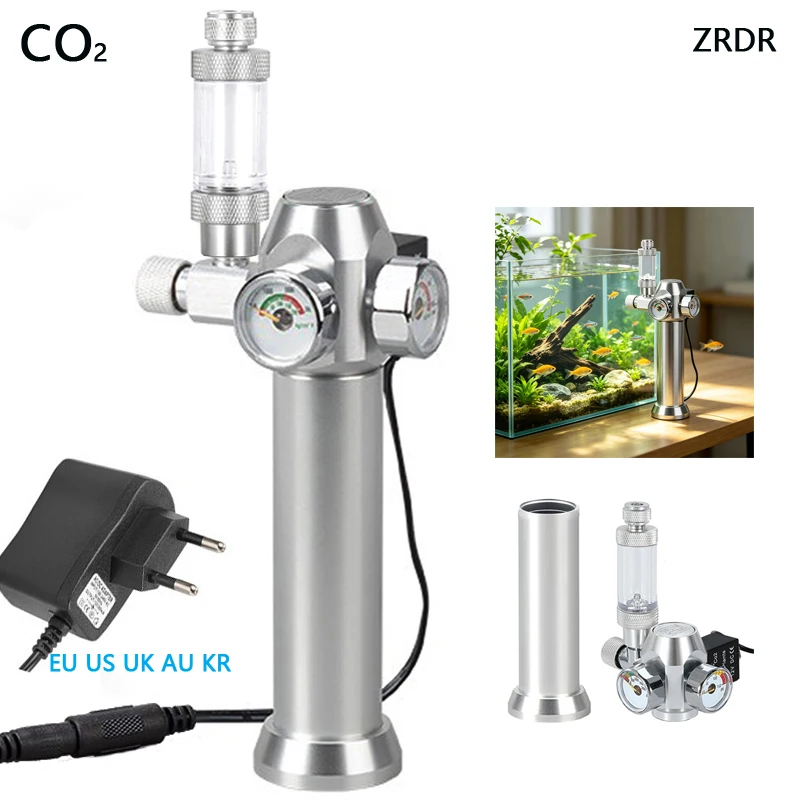 Planted Aquarium Co2 - Katup Solenoid Regulator CO2 Akuarium Penghitung
