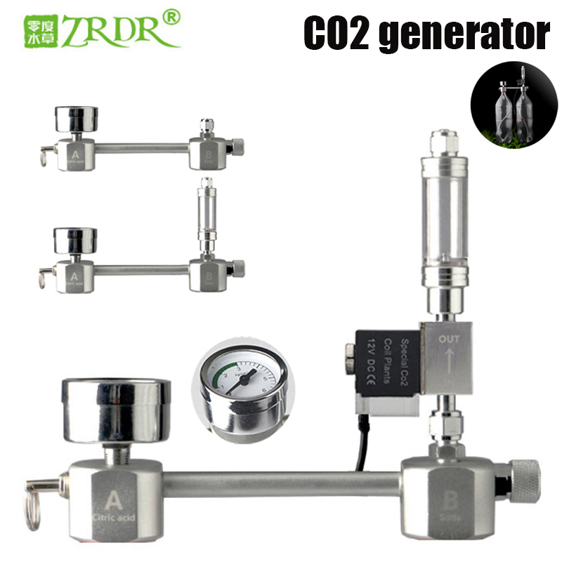 Planted Aquarium Tank Kit - CO2 akuarium sistem Regulator Kit co2