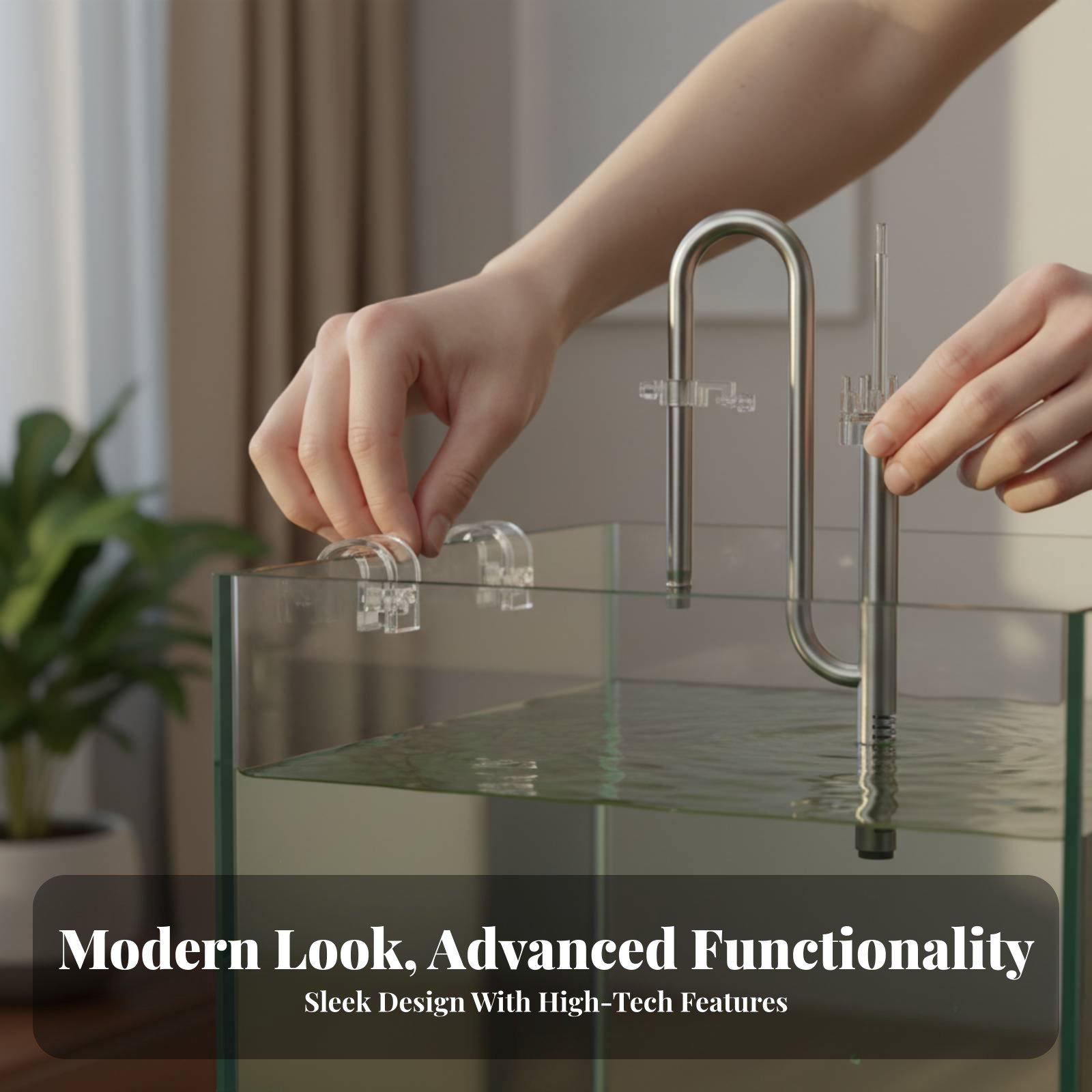 Planted Aquarium Tank Kit - Perlengkapan Akuarium Pipa Inflow Outflow yang