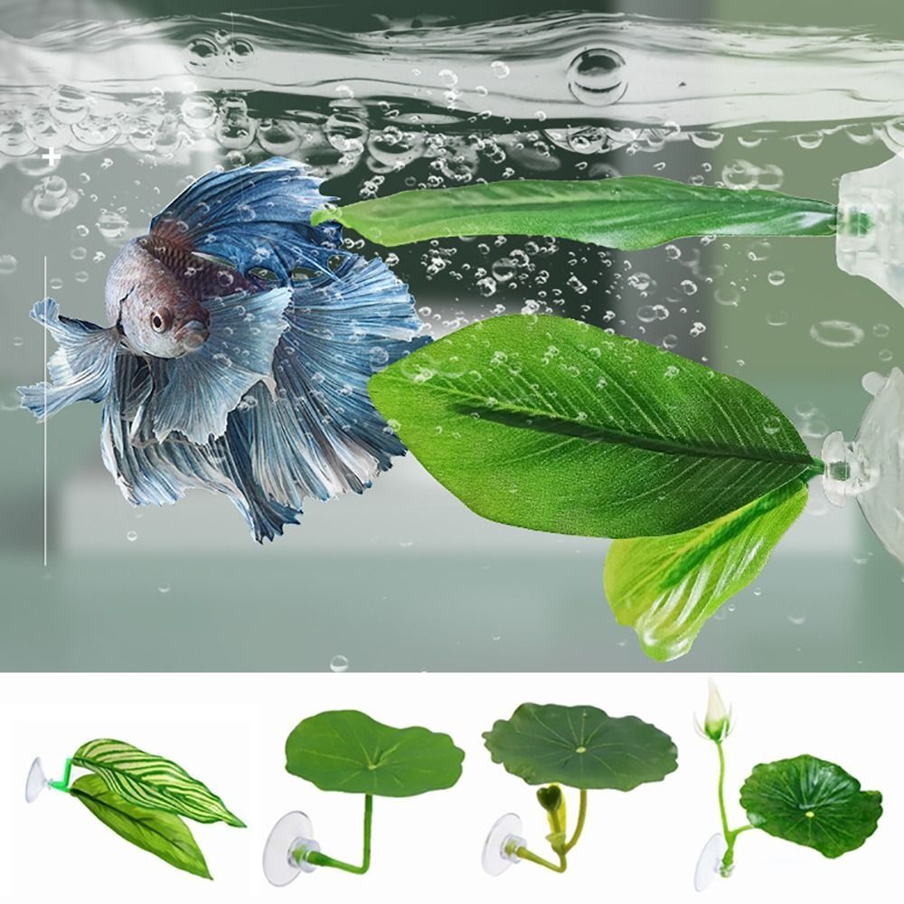 Daun Teratai Plastik untuk Ika - Aquarium Plant Rings ulasan dan harga