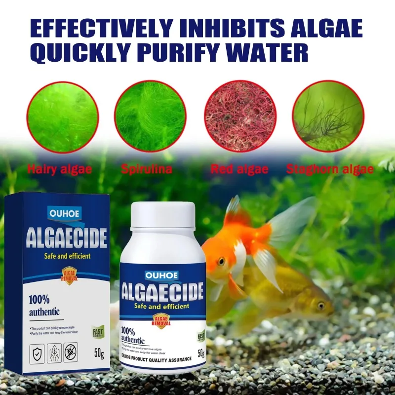 50g Algaecide Efisiensi Tinggi - Planted Aquarium Moss ulasan dan harga