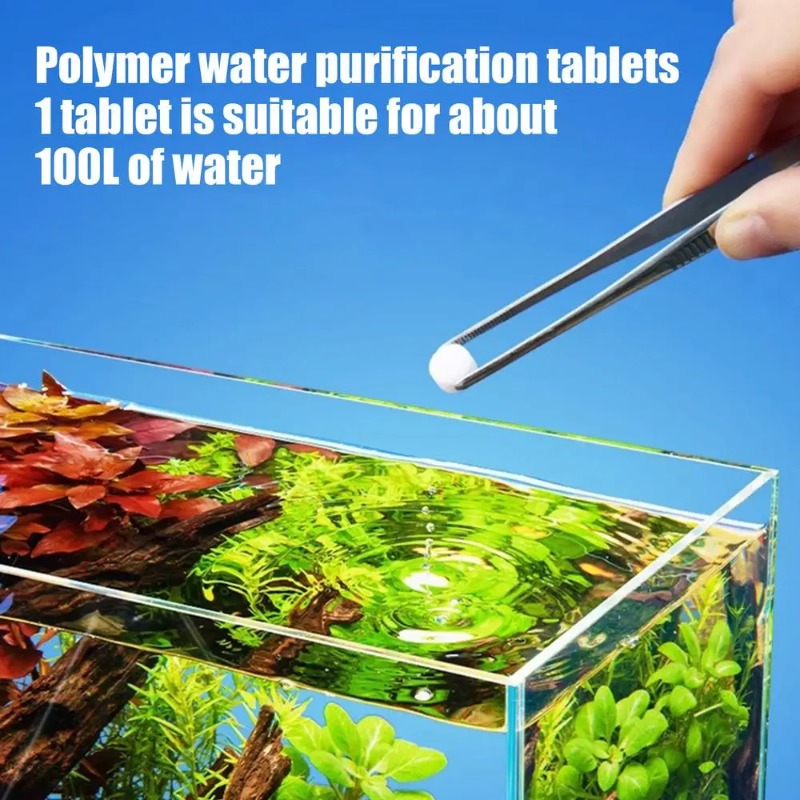 Tablet Pemurni Air Akuarium Po - Planted Aquarium Yellow Water ulasan dan harga