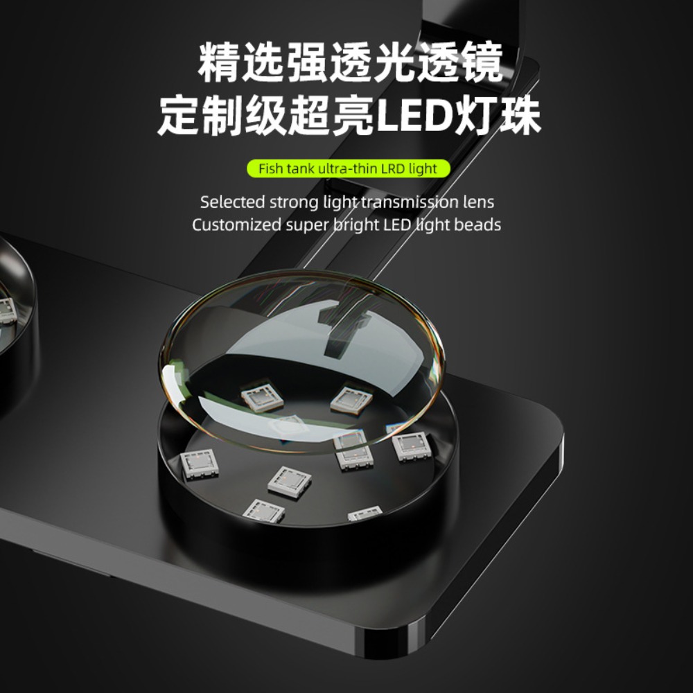 Lampu LED Akuarium Clip On den - Planted Aquarium Cycling ulasan dan harga