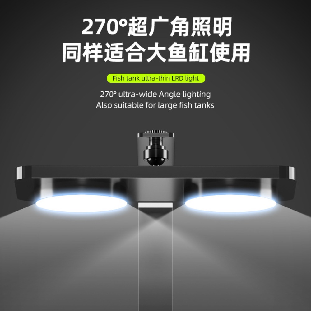 Lampu LED Akuarium Clip On den - Planted Aquarium Cycling ulasan dan harga