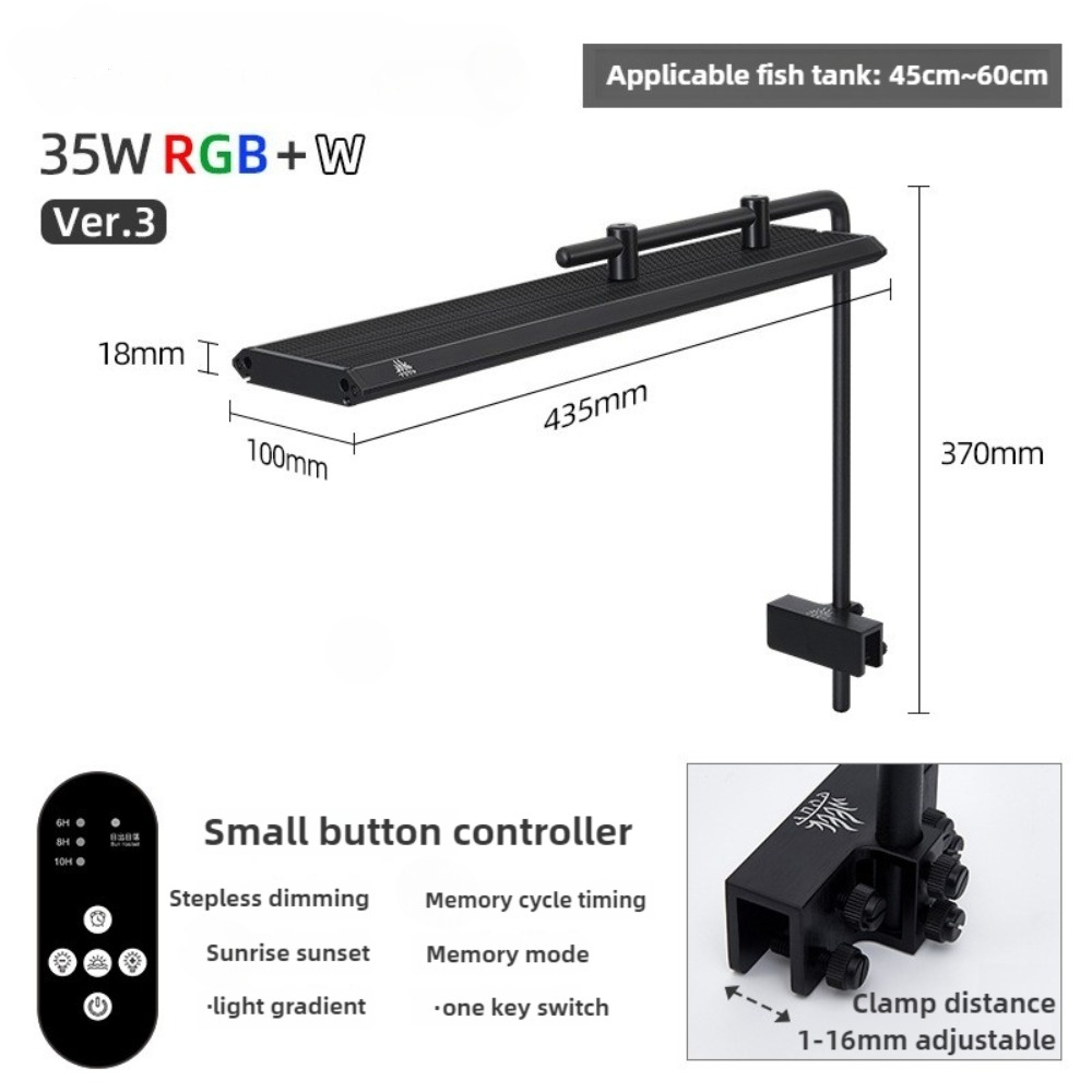 Lampu Akuarium LED Matahari Te - Planted Aquarium Cycling ulasan dan harga
