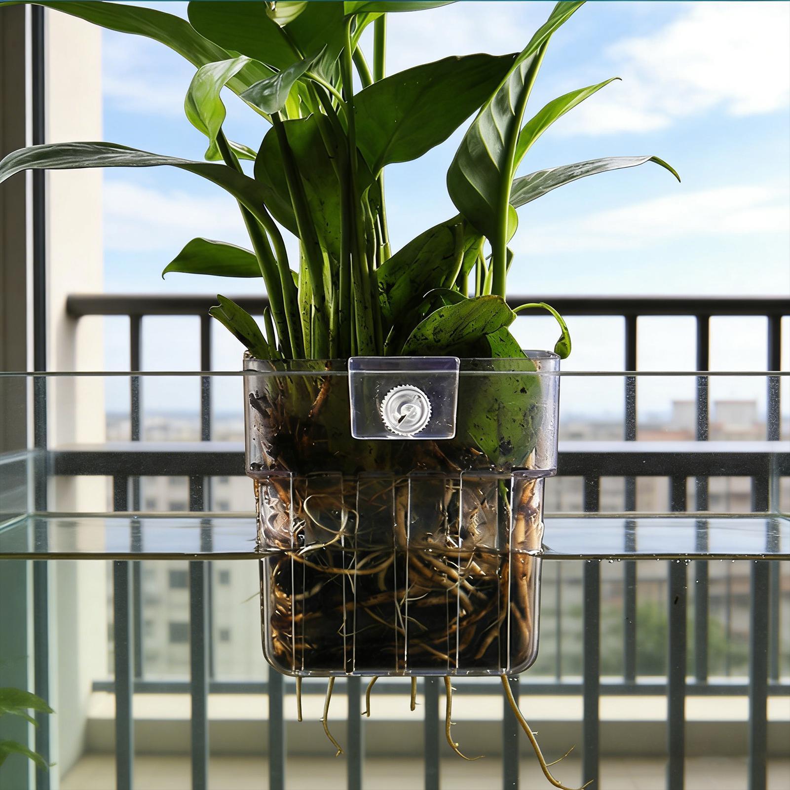 Pot Tanaman Akuarium Transpara - Aquarium Plant Rings ulasan dan harga
