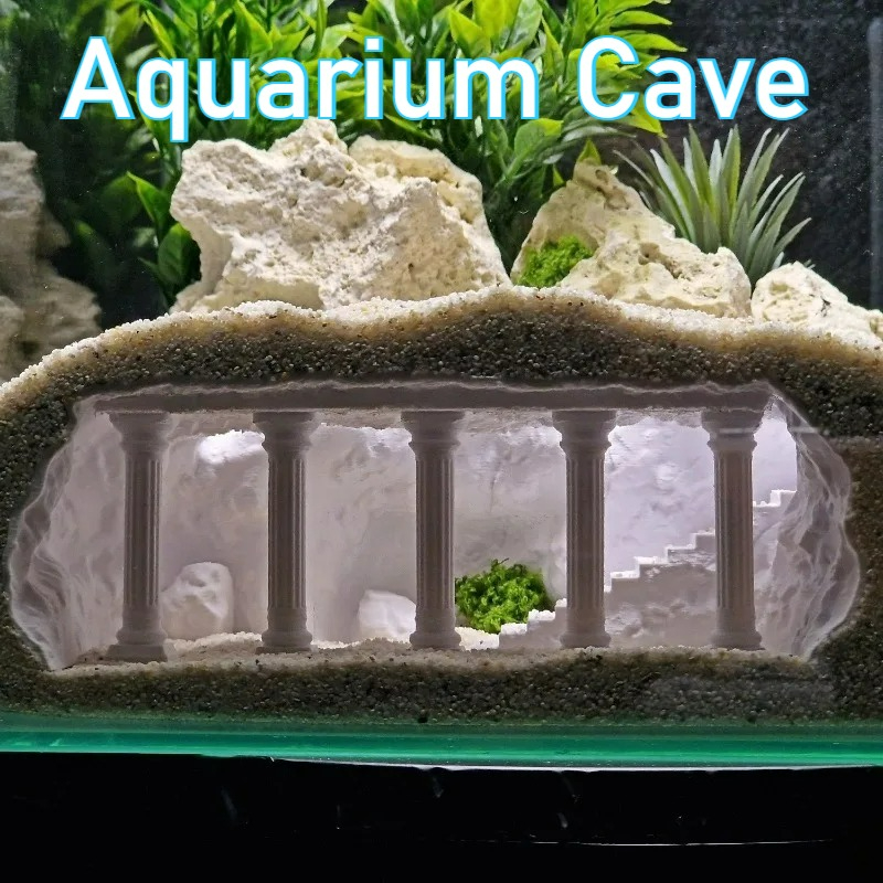 Gua Akuarium Cetak 3D, Kolom R - Aquarium Plant Rings ulasan dan harga