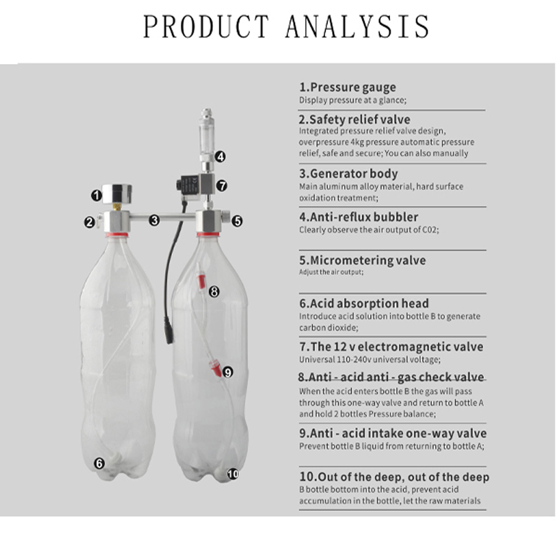 CO2 akuarium sistem Regulator  - Planted Aquarium Tank Kit ulasan dan harga