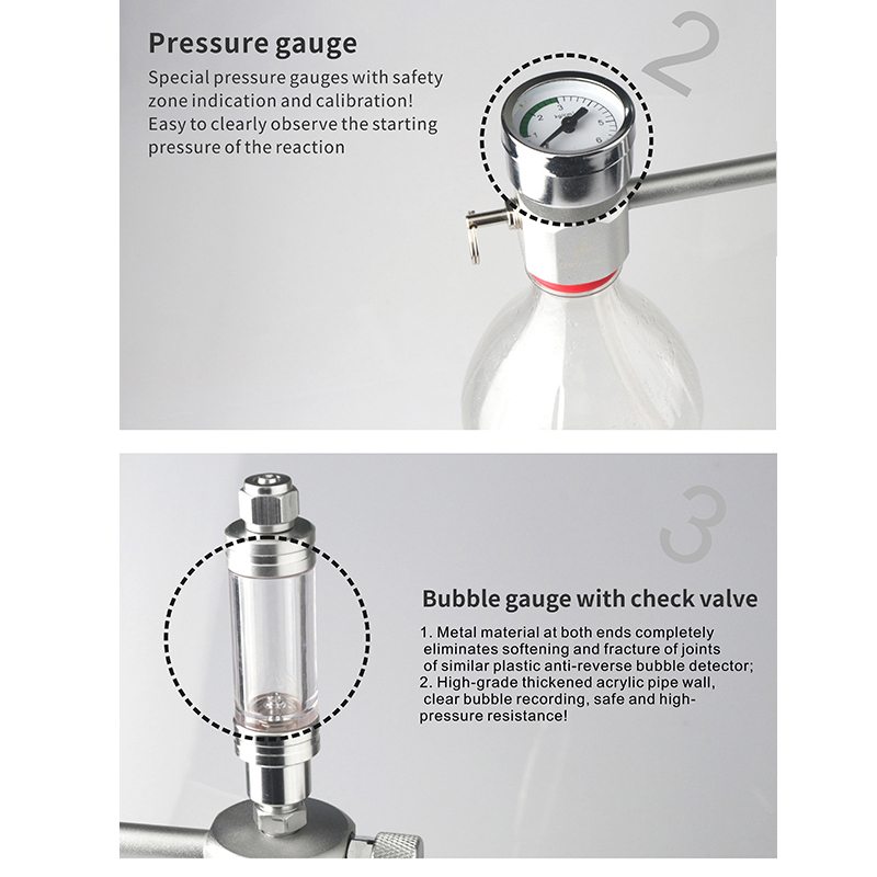 CO2 akuarium sistem Regulator  - Planted Aquarium Tank Kit ulasan dan harga