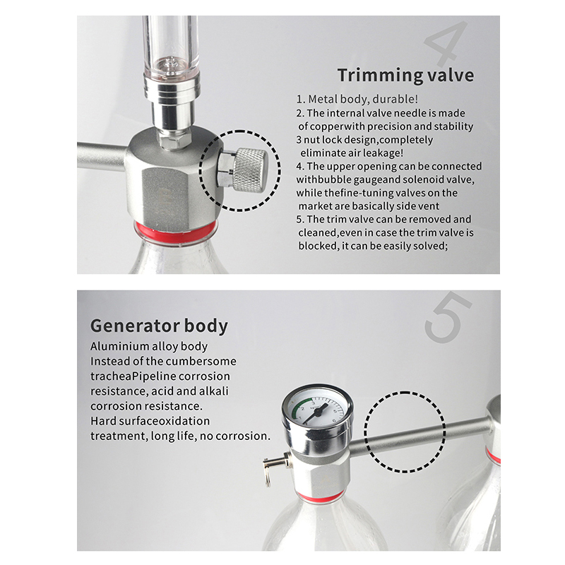 CO2 akuarium sistem Regulator  - Planted Aquarium Tank Kit ulasan dan harga