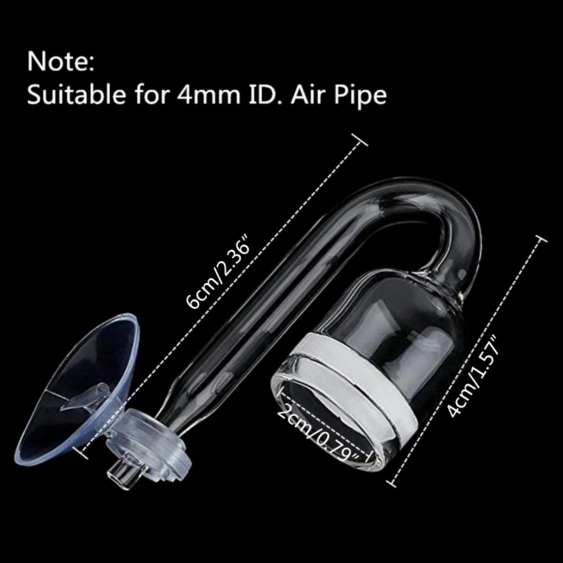 4 buah Set CO2 DIY Diffuser, u - Planted Aquarium Moss ulasan dan harga